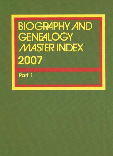 biography and genealogy master index supplement 1981 82 3v set Doc